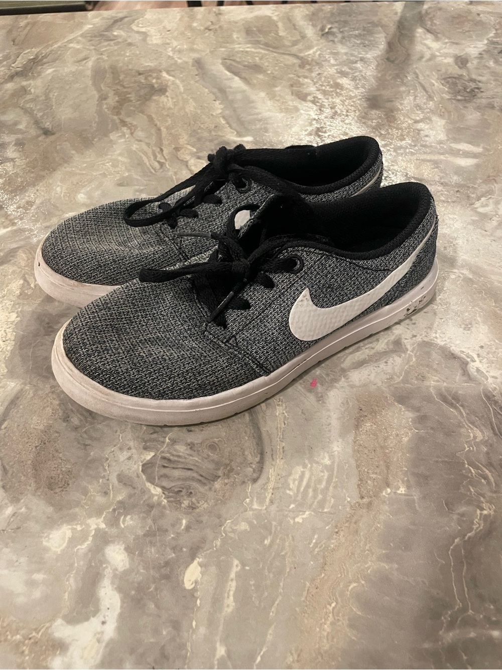 Nike Black and White Sneakers